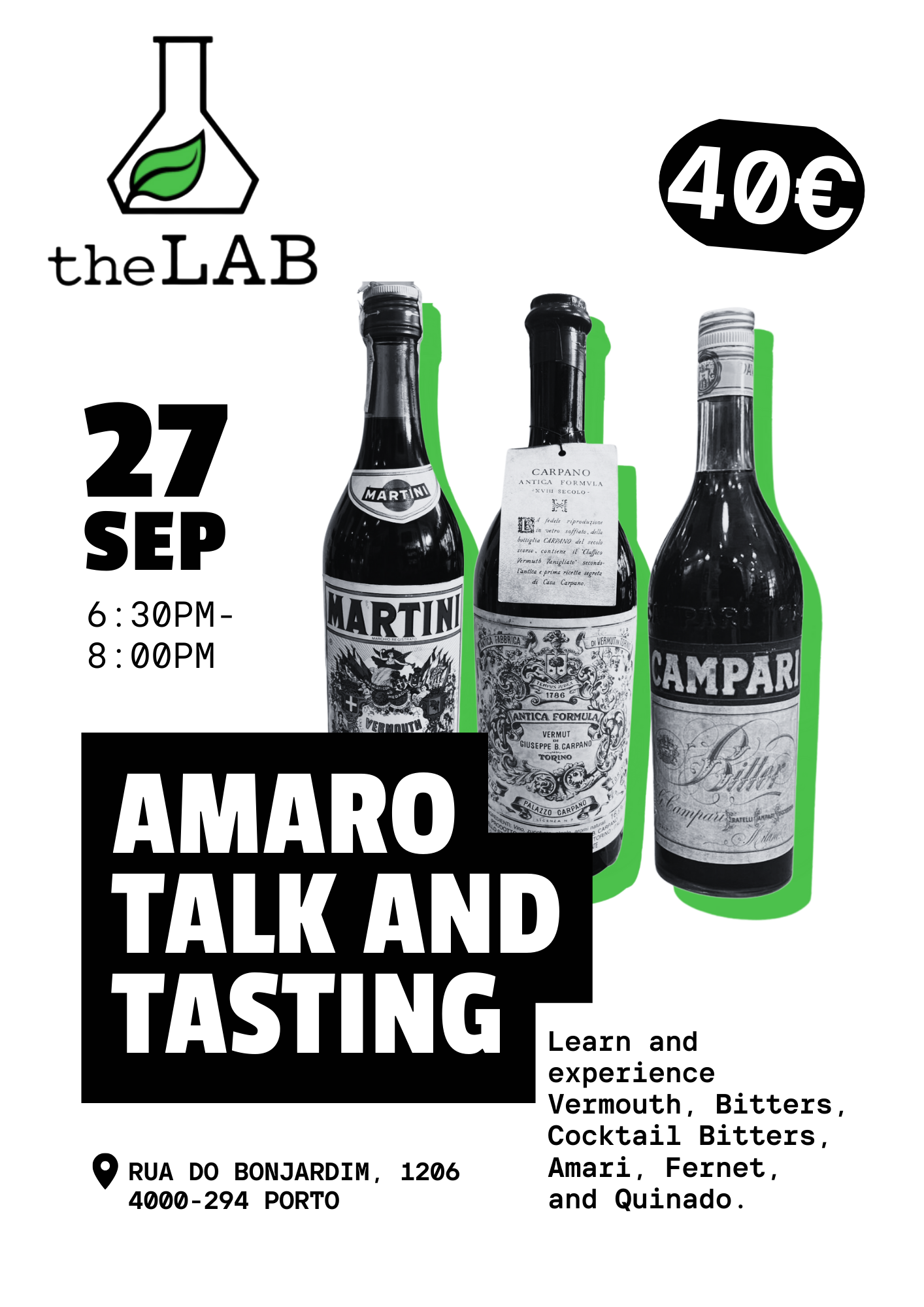 Amaro tasting event