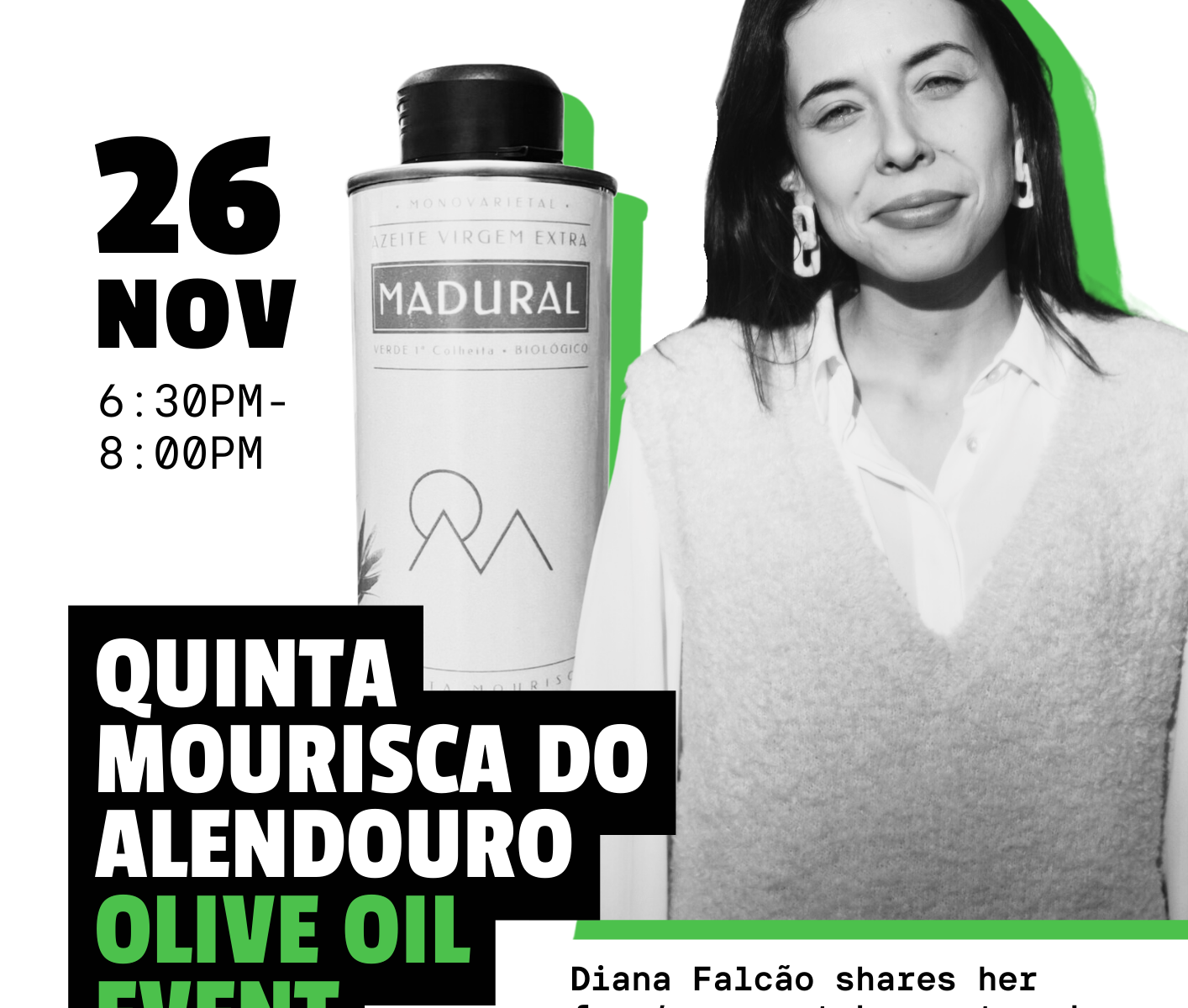 Quinta Mourisca do Alendouro Olive Oil Talk & Tasting