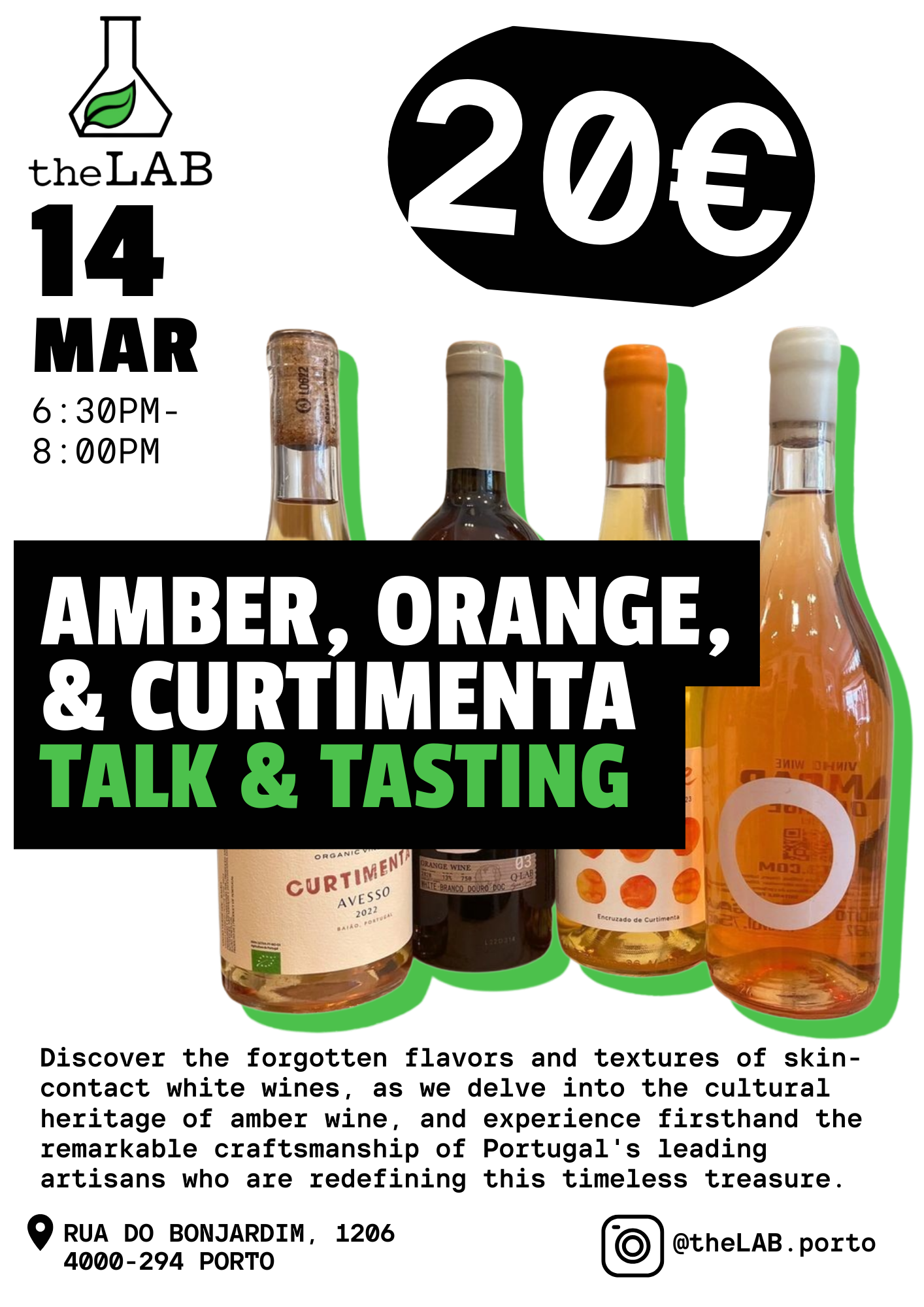 Amber, Orange, and Curtimenta Wine Tasting