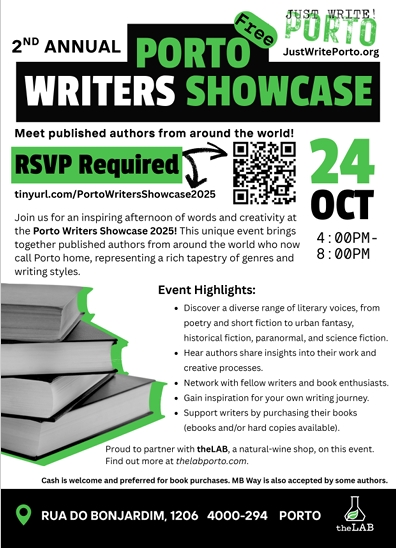 Porto Writers Showcase 2025