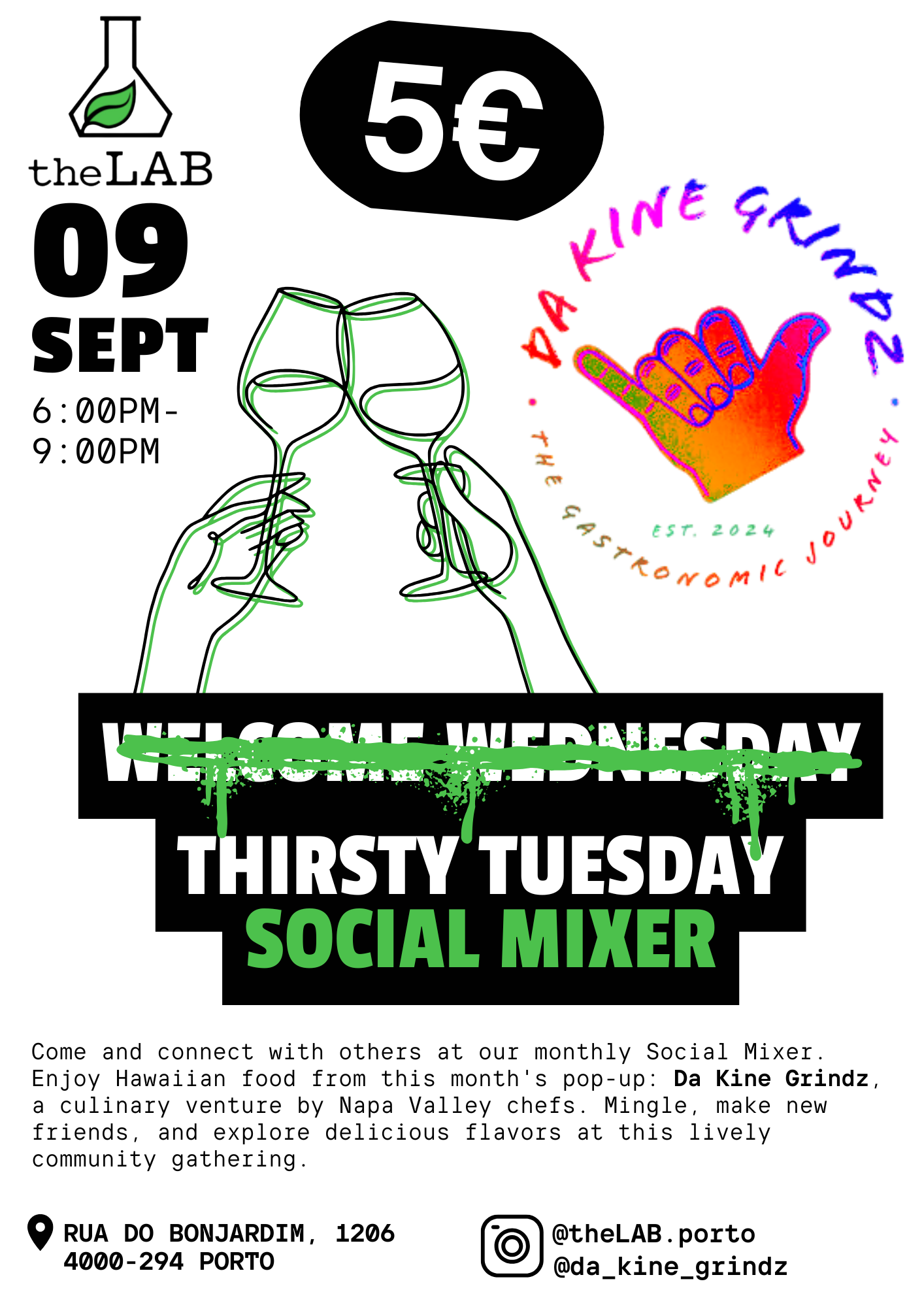 09 September | Thirsty Tuesday Social Mixer