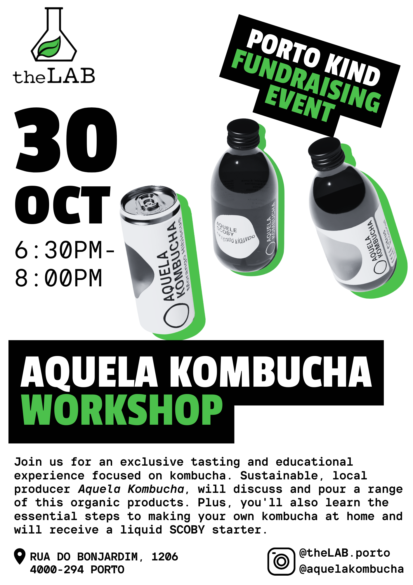30 October | Aquela Kombucha Workshop