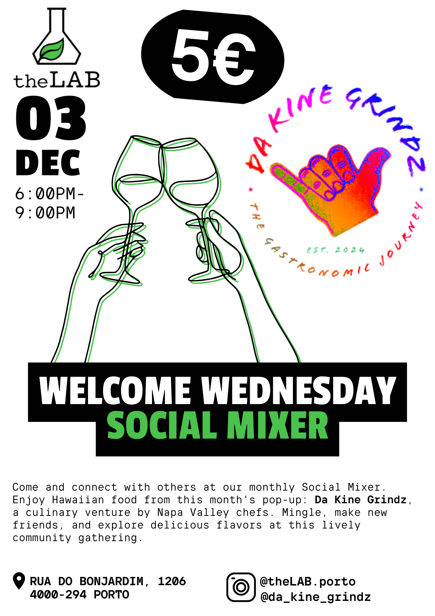 03 December | Welcome Wednesday Social Mixer